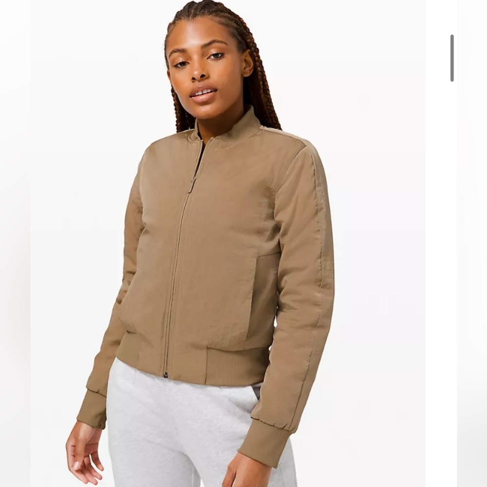 Lululemon non stop bomber reversible